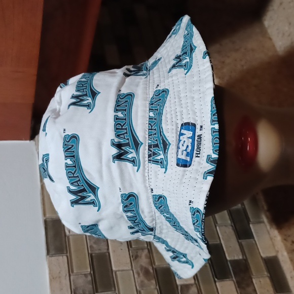 FSN Miami Marlins Reversible Bucket Hat Sz OS - Picture 4 of 6